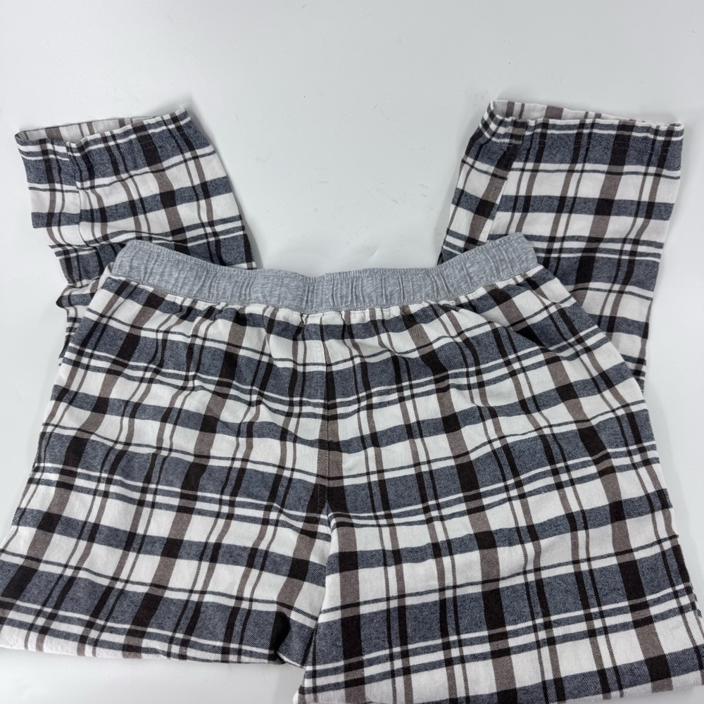 Eddie Bauer Gray and Black‎ Pajama Bottoms Cozy Sleepwear